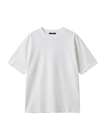 SHIPS: ハイゲージ クルーネック ポンチ Tシャツ