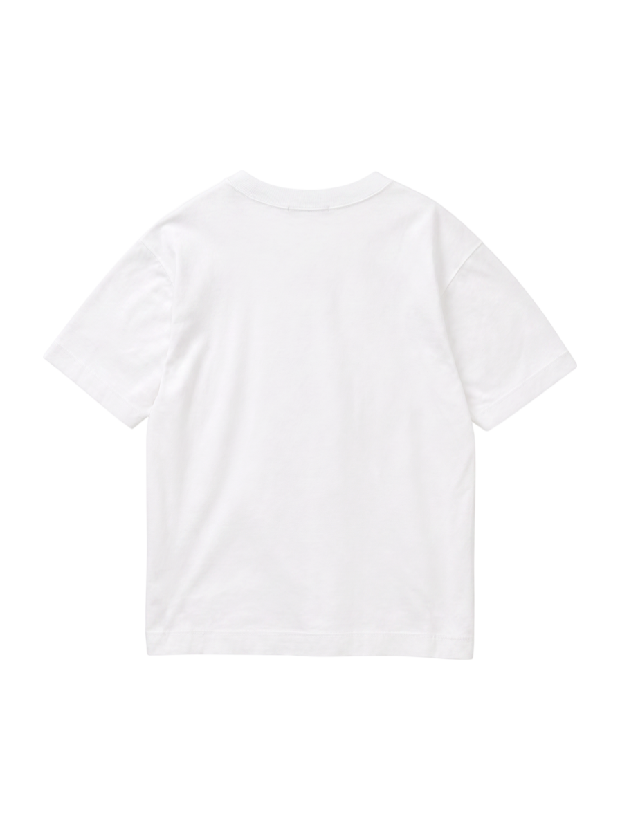 SHIPS: ハイゲージ クルーネック ポンチ Tシャツ