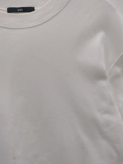 SHIPS: ハイゲージ クルーネック ポンチ Tシャツ