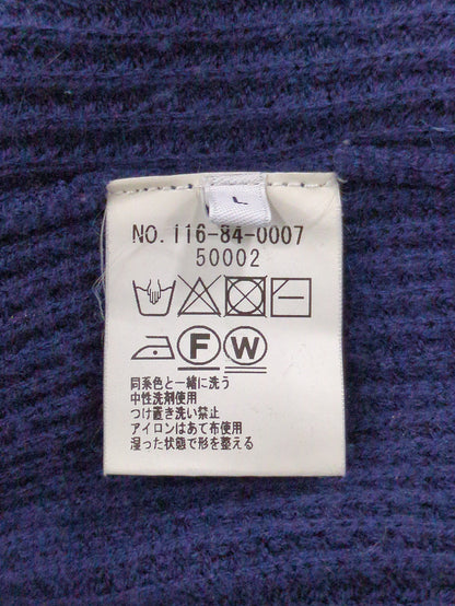 SHIPS: HAND WASHABLE ワッフル ニット ジャケット
