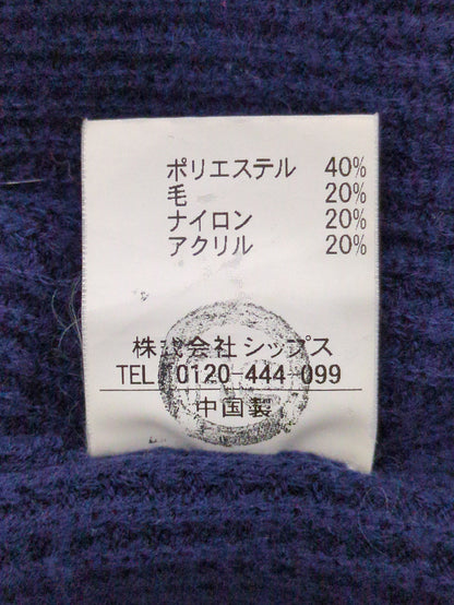 SHIPS: HAND WASHABLE ワッフル ニット ジャケット
