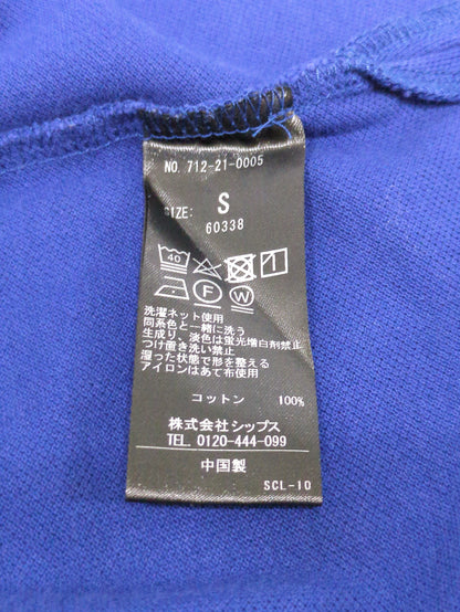 SHIPS any: USAコットン カノコ オーバーサイズ ポロシャツ