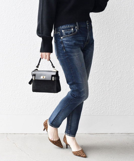 【WEB限定】スリム テーパード デニム