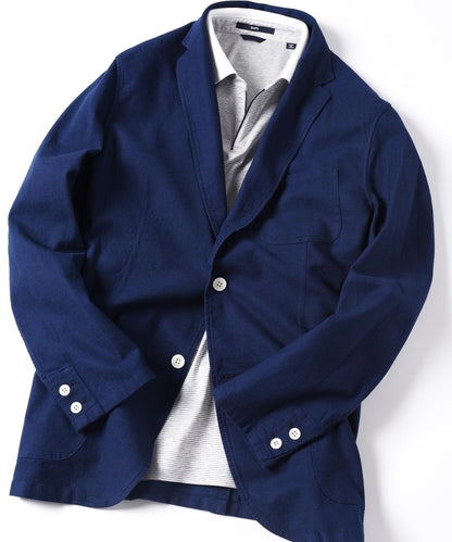 SHIPS: レノクロス 2ボタン エアリージャケット