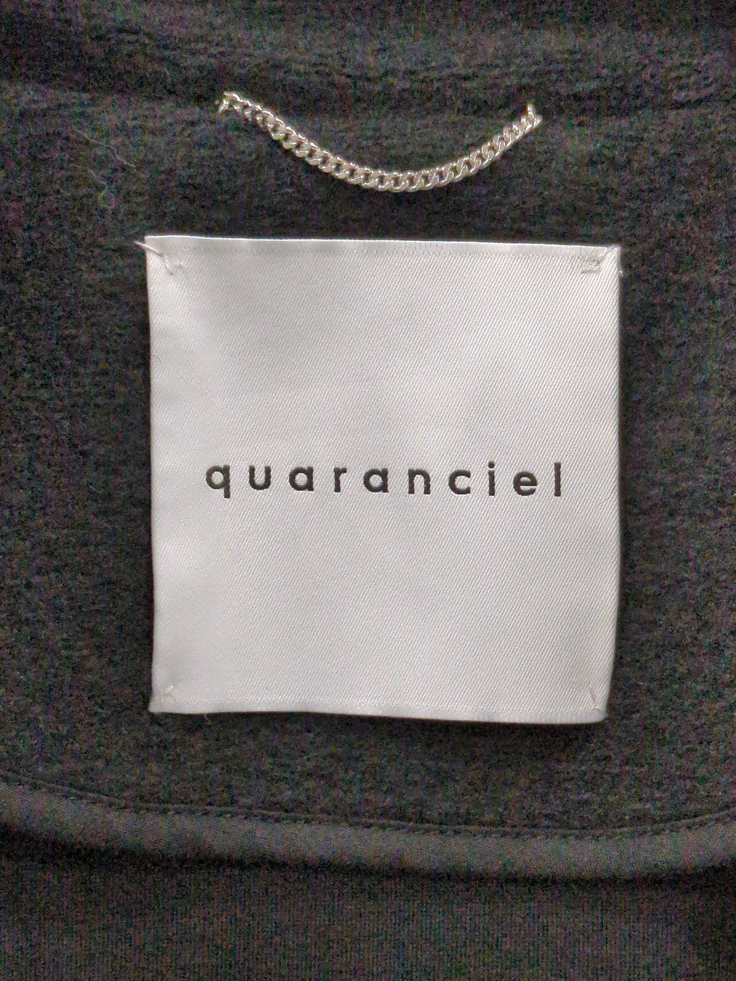 quaranciel: スライバー スタンドカラー ブルゾン