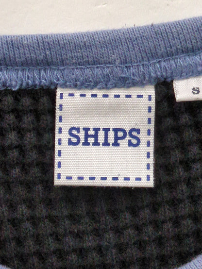 【WEB限定】SHIPS KIDS:100〜160cm / ビッグ ワッフル 長袖 カットソー
