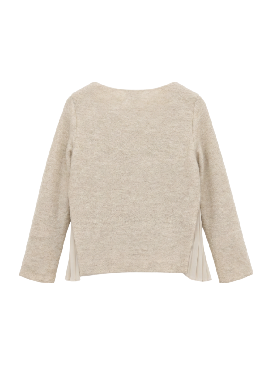 SHIPS:SAIDE PLEATS SLIVER BL