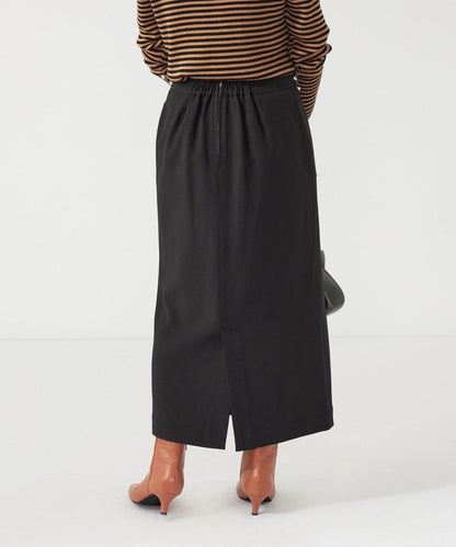 SHIPS any: 〈ウォッシャブル〉フロント ポケット Ｉライン スカート