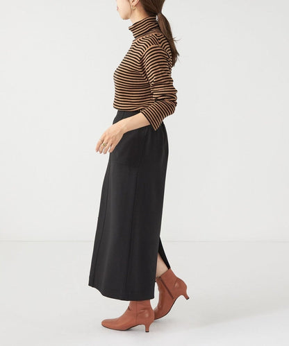 SHIPS any: 〈ウォッシャブル〉フロント ポケット Ｉライン スカート