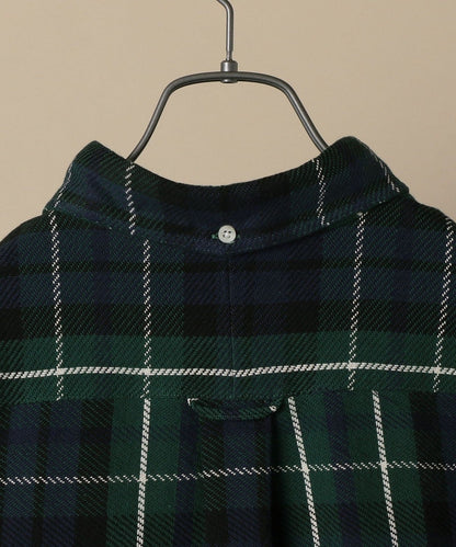 GITMAN VINTAGE: ビッグチェック ボタンダウン ネルシャツ