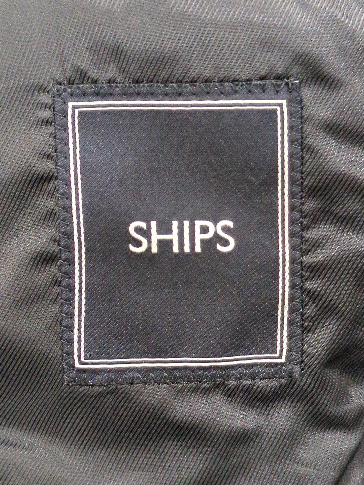 SHIPS: メリノウール 無地 ダブルフェイス ショート カーコート