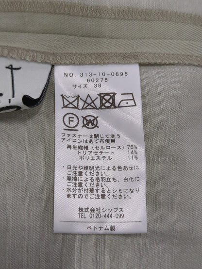 Wai+:デニムライク 2タック スラックス