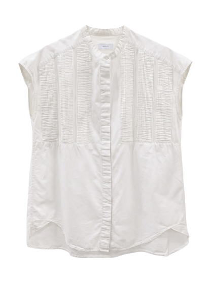 SHIPS any: ピンタック ロングシャツ〈ウォッシャブル〉