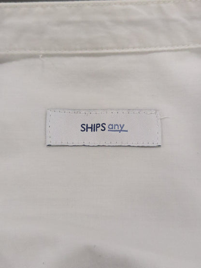 SHIPS any: ピンタック ロングシャツ〈ウォッシャブル〉