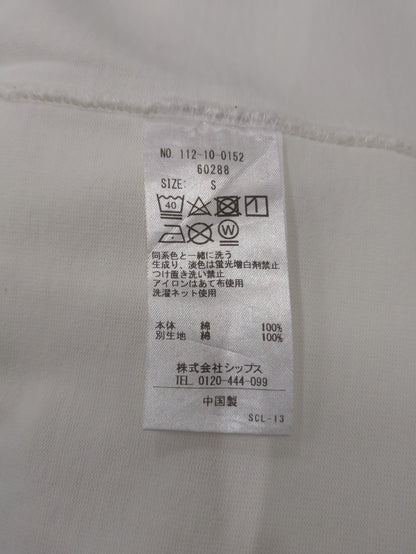 SU: ビッグシルエット ロールアップ バンダナ Tシャツ