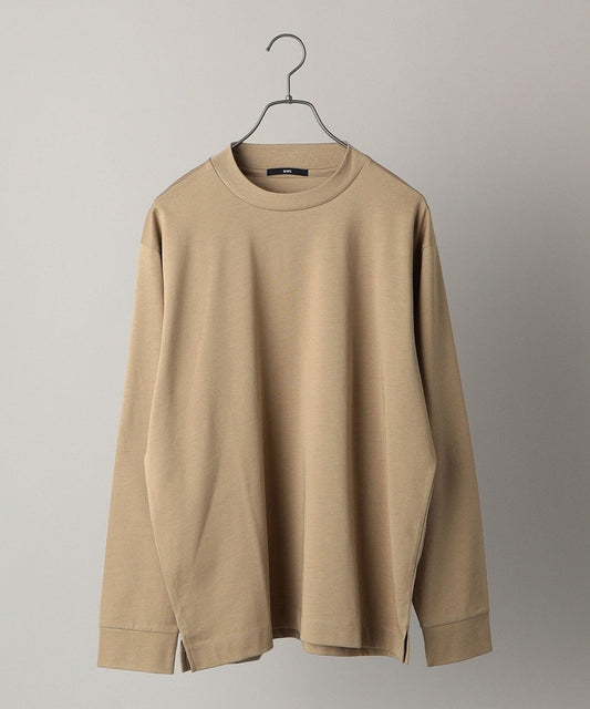 【WEB限定】SHIPS: 形態安定 防シワ加工 テレワーク ビズ Tシャツ (ロンT) 21FW