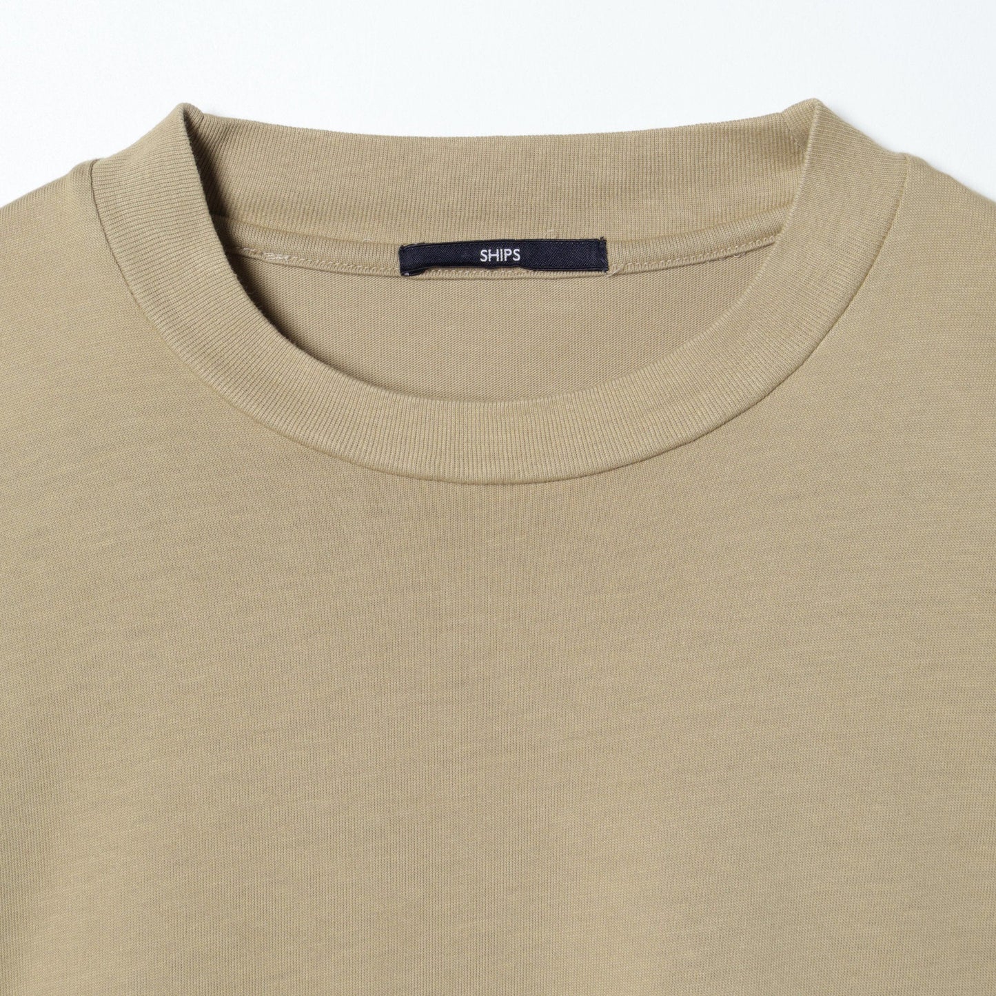 【WEB限定】SHIPS: 形態安定 防シワ加工 テレワーク ビズ Tシャツ (ロンT) 21FW