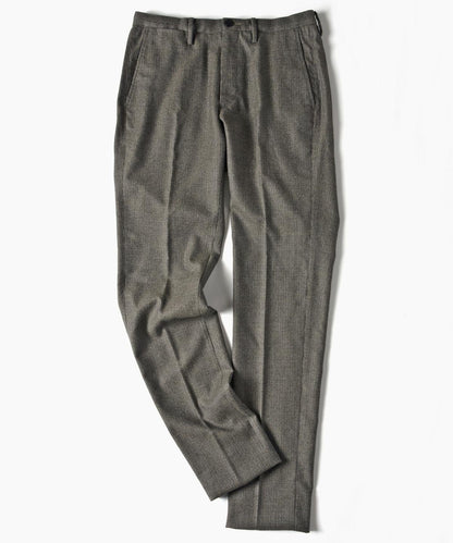 SHIPS: ウォッシャブル ウール ストレッチ ノープリーツ パンツ(チェック)