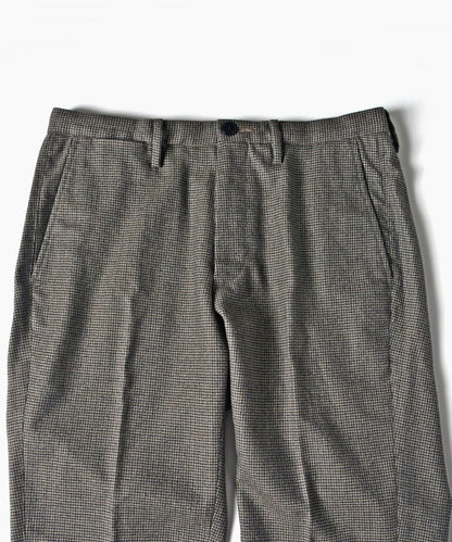 SHIPS: ウォッシャブル ウール ストレッチ ノープリーツ パンツ(チェック)