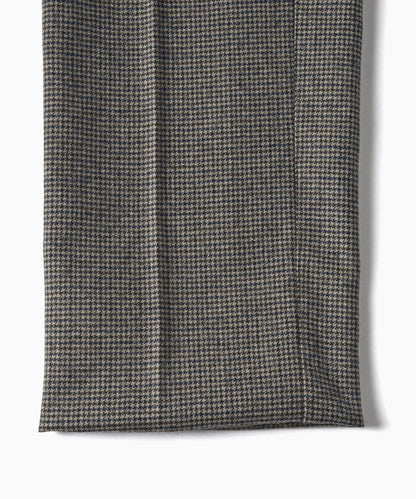 SHIPS: ウォッシャブル ウール ストレッチ ノープリーツ パンツ(チェック)