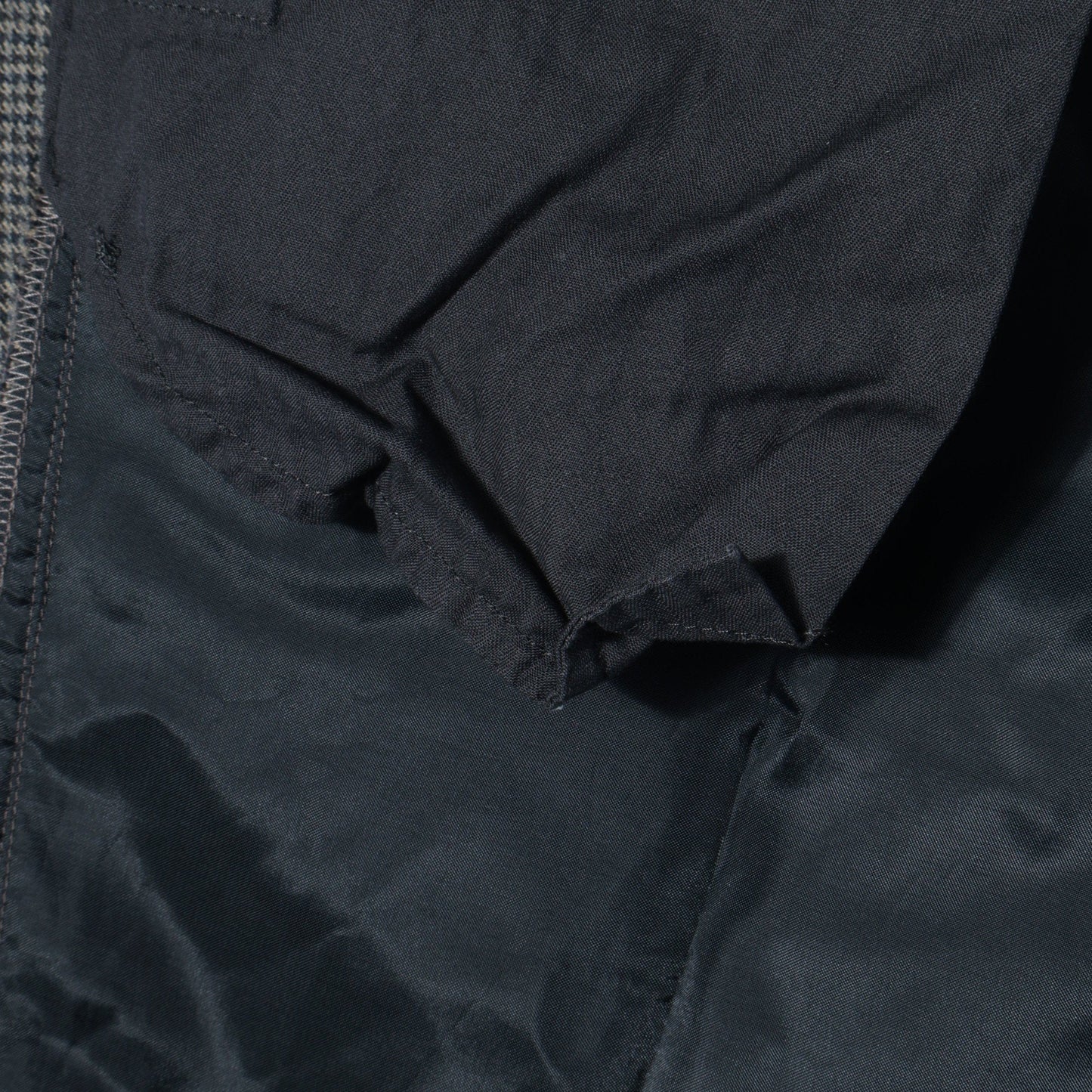 SHIPS: ウォッシャブル ウール ストレッチ ノープリーツ パンツ(チェック)