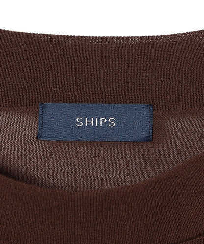 〈手洗い可能〉シアー ニット プルオーバー