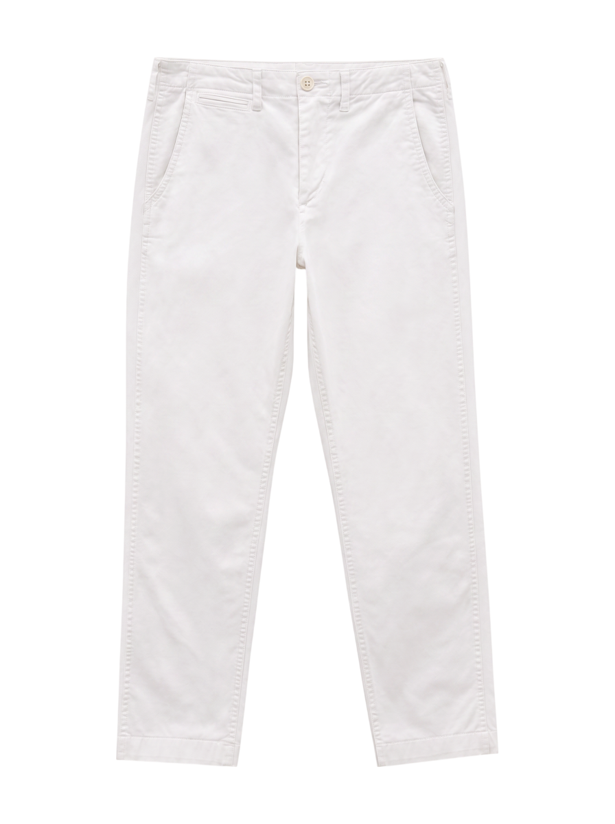 SHIPS:TAPERD CHINO C/PU COLOR