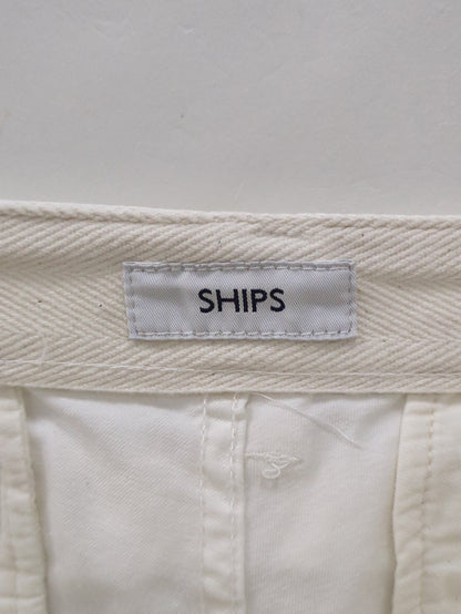 SHIPS:TAPERD CHINO C/PU COLOR