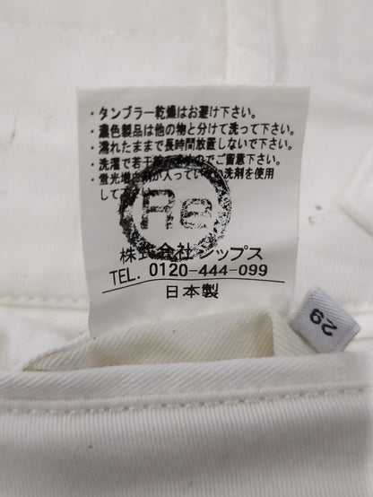 SHIPS:TAPERD CHINO C/PU COLOR