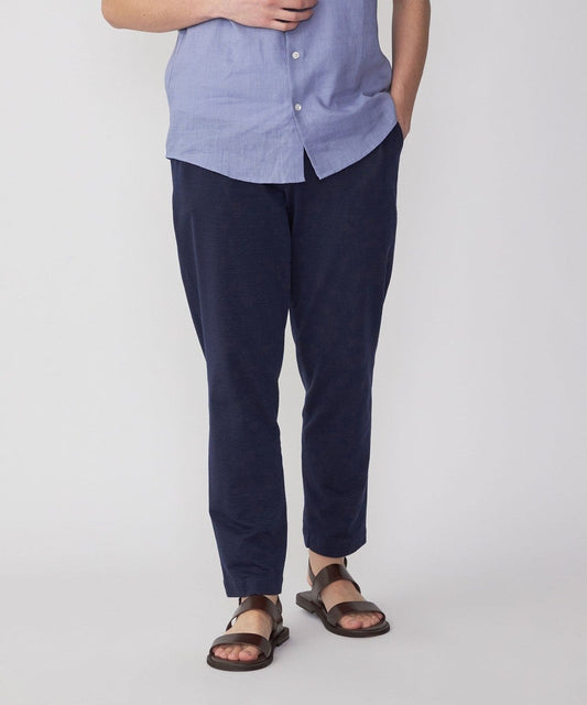 SHIPS: シアサッカー トリコット パンツ