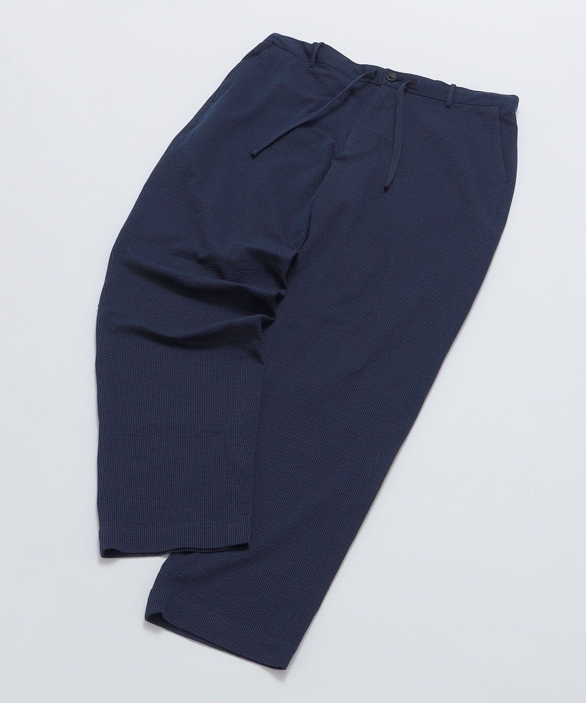 SHIPS: シアサッカー トリコット パンツ