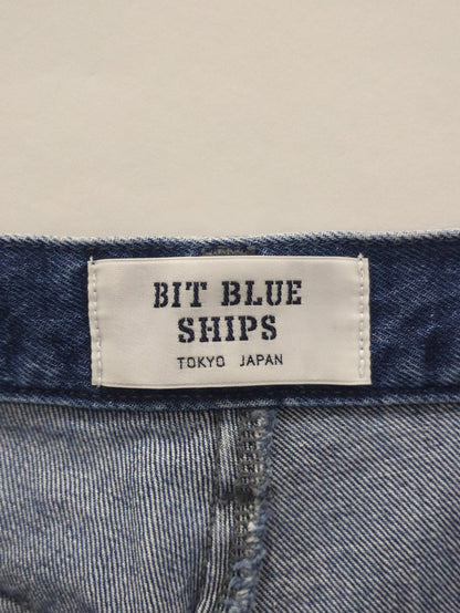 【SHIPS別注】BIT BLUE:ストレートデニム