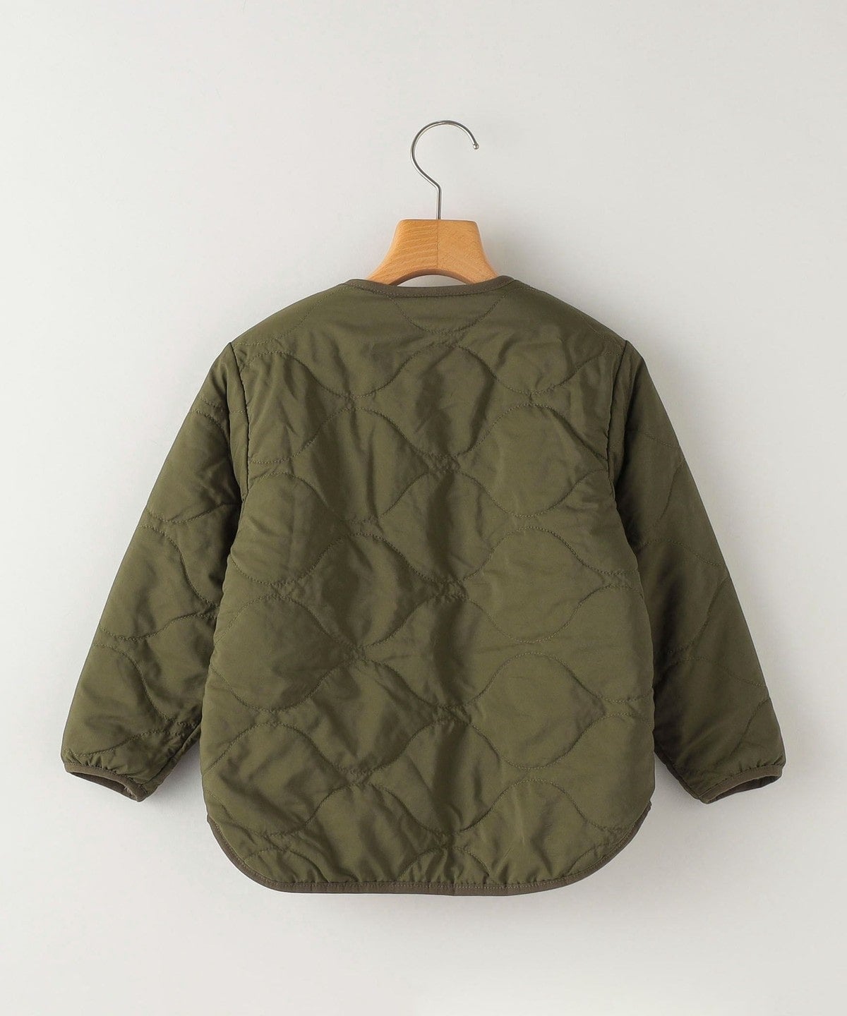 SHIPS KIDS:100〜130cm / 〈洗濯機可能〉ボア×キルト リバーシブル ジャケット