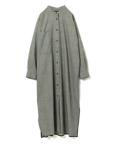 PrimaryNavyLabel:グレンチェックシャツワンピース