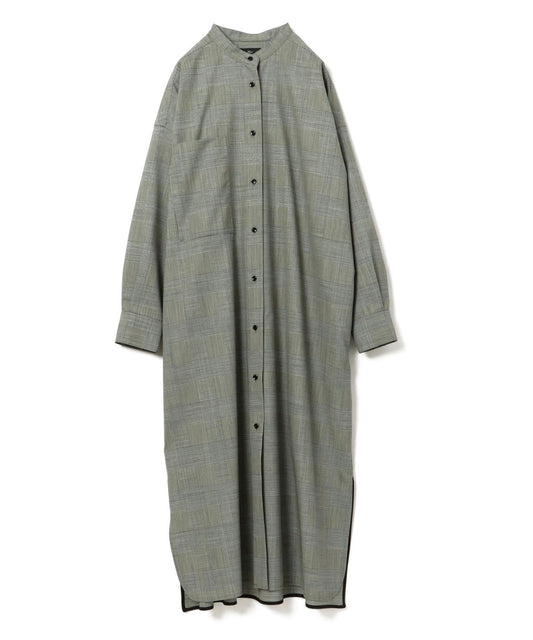 PrimaryNavyLabel:グレンチェックシャツワンピース