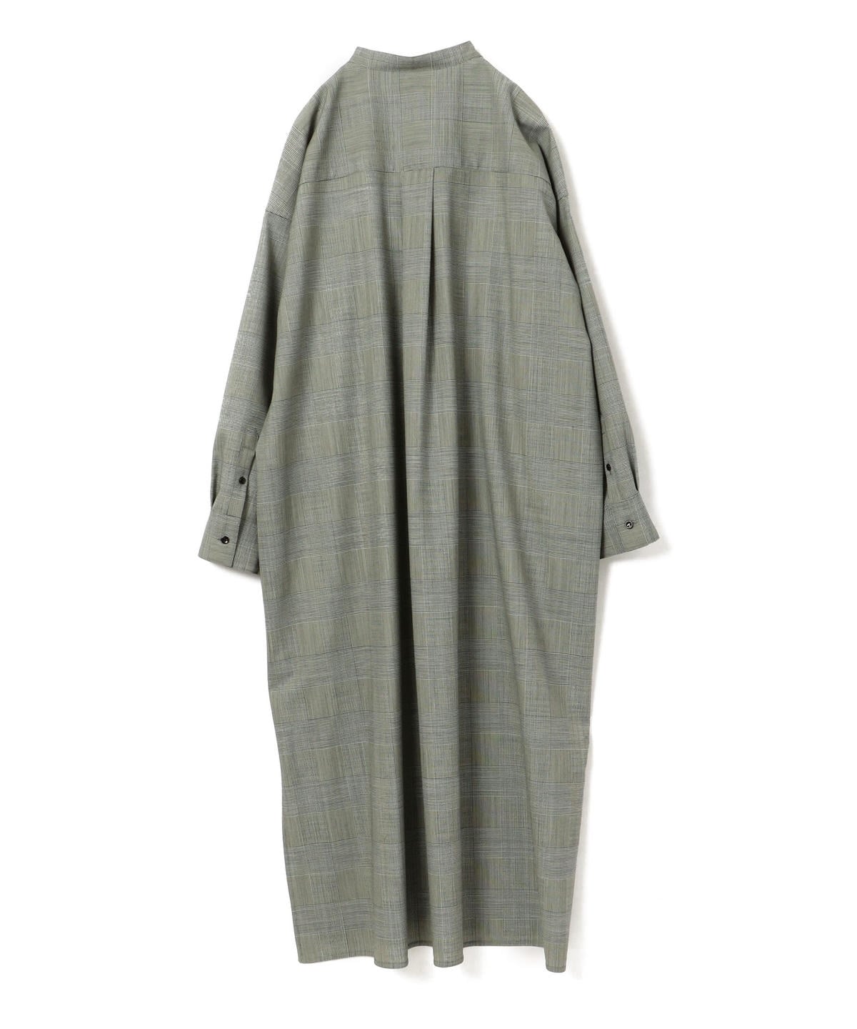 PrimaryNavyLabel:グレンチェックシャツワンピース