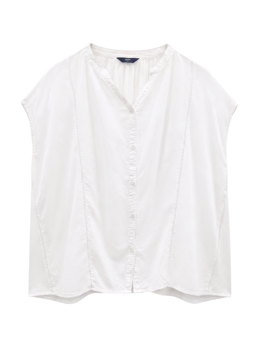 21:VOILE HASHIGO LACE SHIRTS