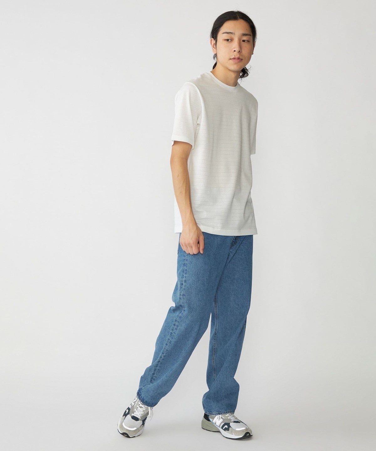 SHIPS: タック ボーダー Tシャツ