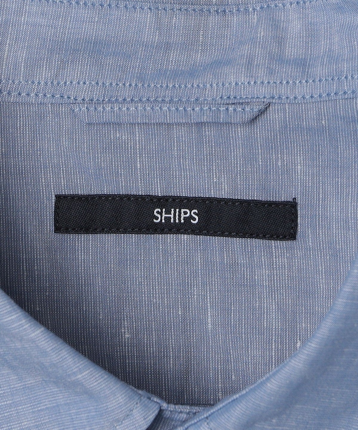 SHIPS: Herdmans コットン/リネン 7スリーブシャツ