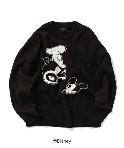SHIPS DISNEY COLLECTION: ミッキー インターシャ ニット