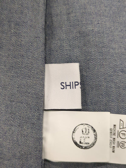 SHIPS any: シャーリング デニム ポケット ワンピース ［SHIPS any DENIM］