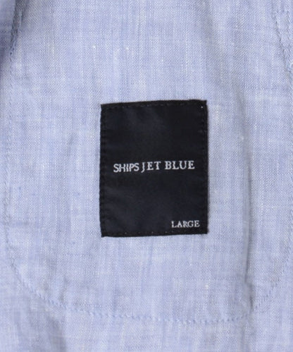 SHIPS JET BLUE: リネン/シャツジャケット 16SS