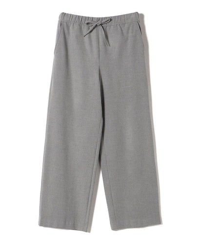 〈手洗い可能〉両面起毛ドロストパンツ