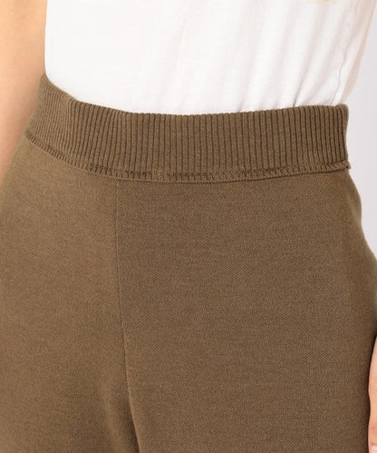 PrimaryNavyLabel:ニットパンツ