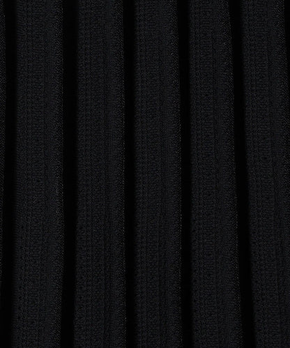 SHIPS Primary Navy Label:〈手洗い可能〉プリーツニットスカート