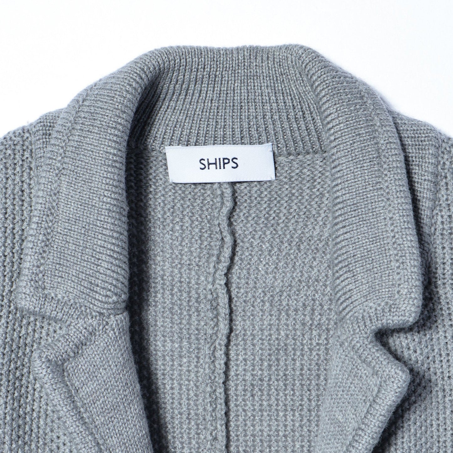 SHIPS:7G WOOL PIQUE 2B JKT