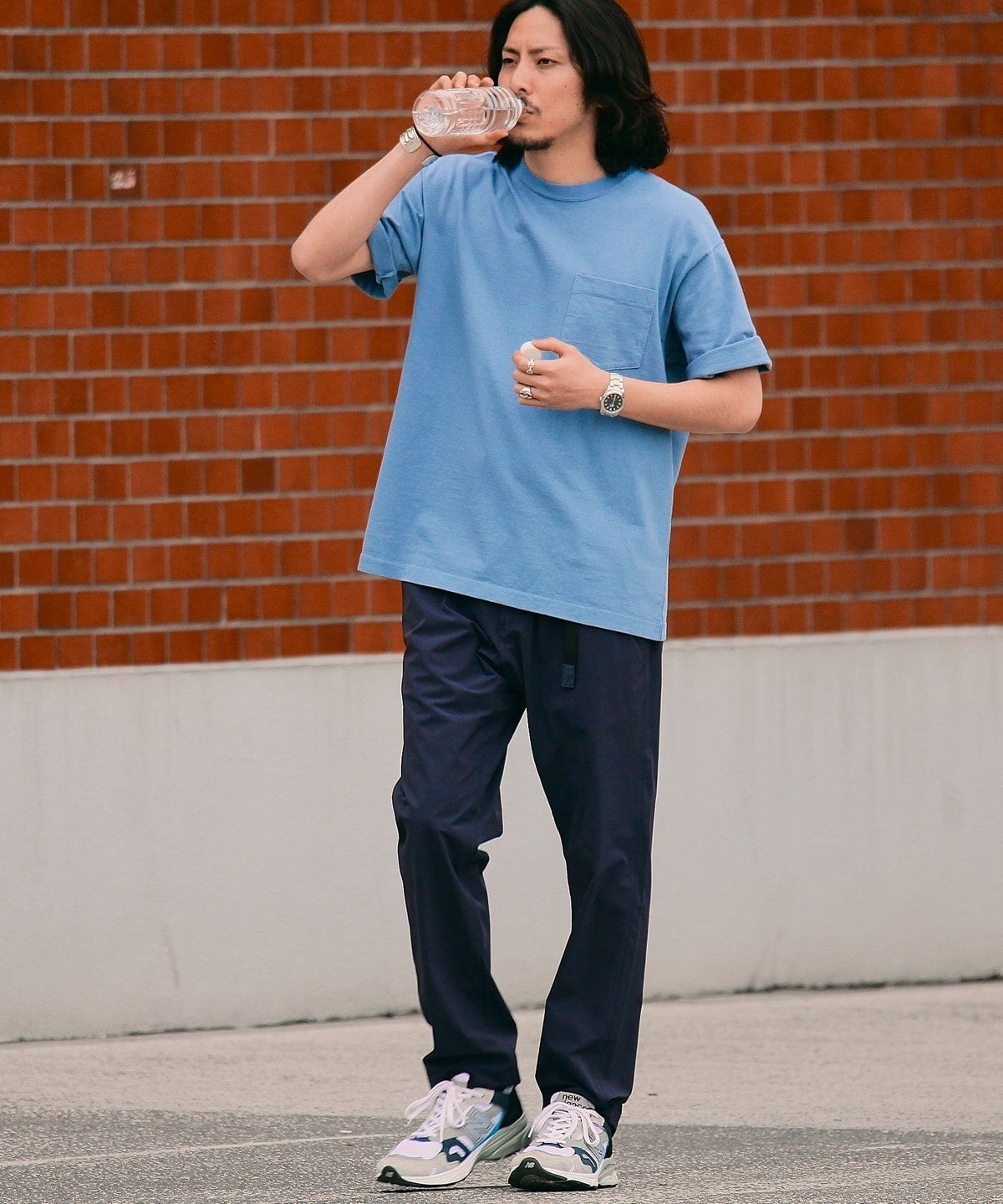 SHIPS: COTTON USA ポケット Tシャツ