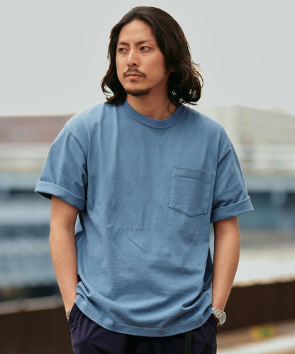 SHIPS: COTTON USA ポケット Tシャツ