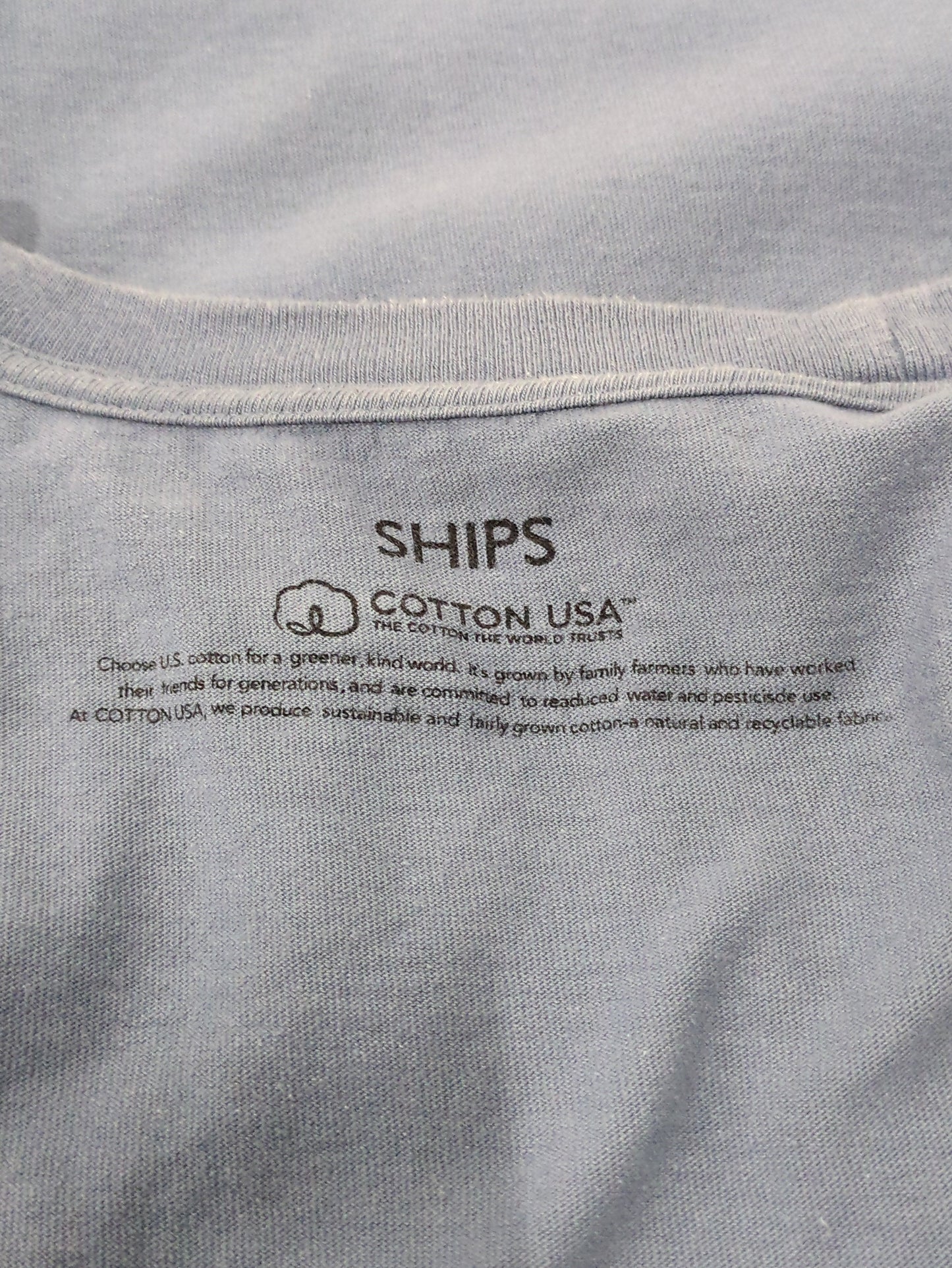 SHIPS: COTTON USA ポケット Tシャツ