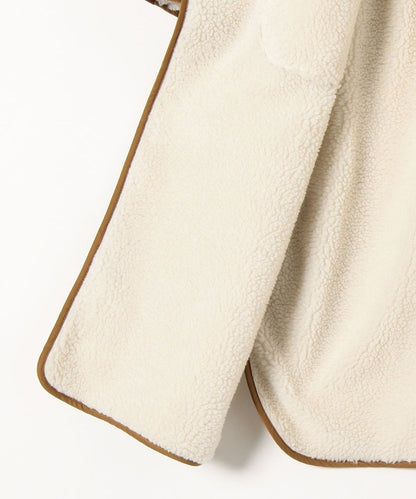 SHIPS any: ボア リバーシブル コート